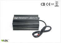 Black Electric Motorcycle Battery Charger / Intelligent Li ion Battery Charger 60V 8A  600W